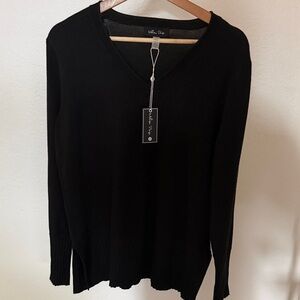 Melissa Paige Black Long Sleeve sweater